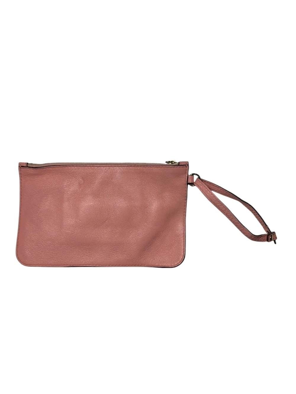 Michael Kors Blush Pink Leather Wristlet Clutch